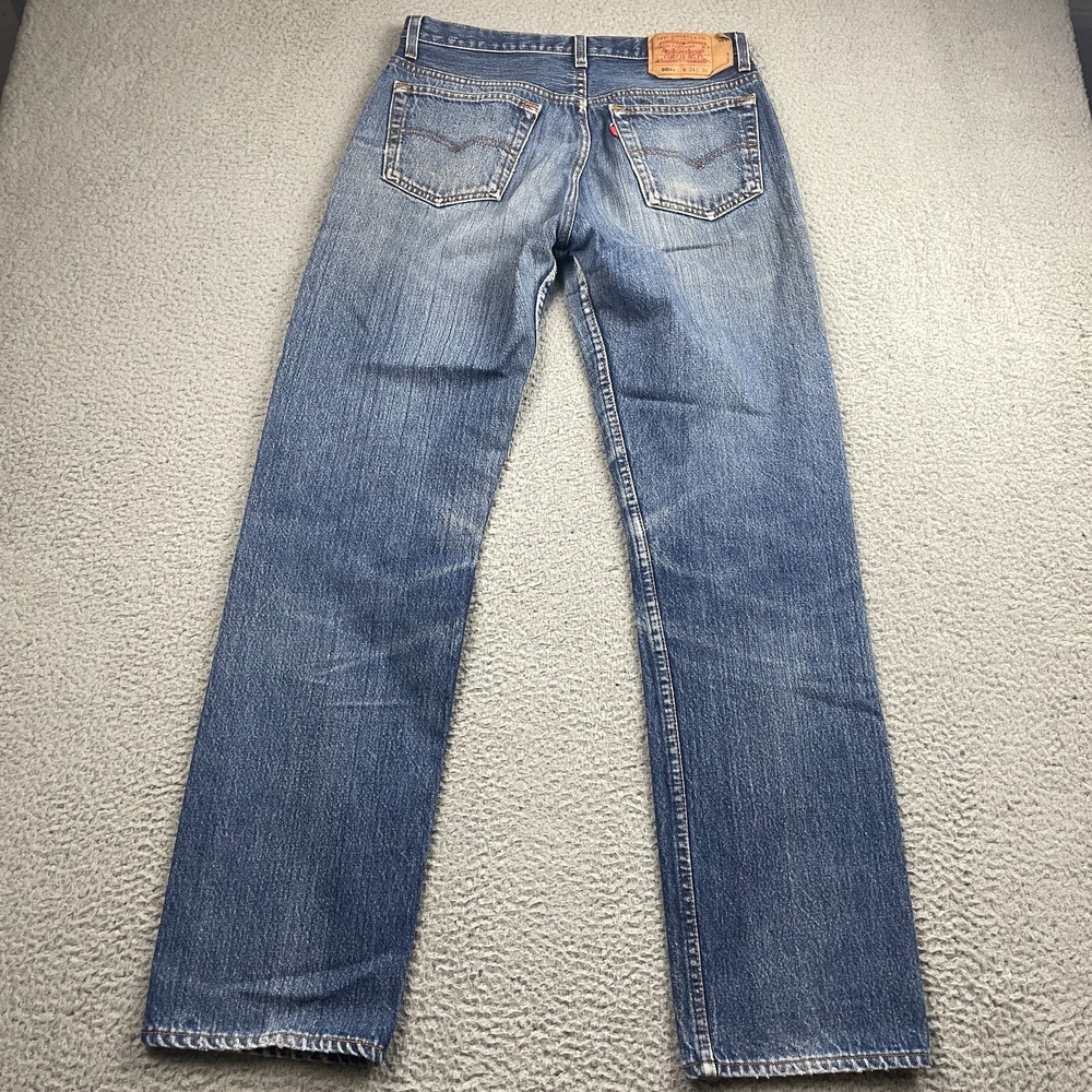 VTG Levis 501xx Jeans Men 34x36 (31x32) Made in USA Button Fly Faded Y2K 90s - Picture 2 of 16